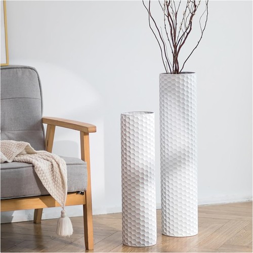 Metall bodenvase groß - groß, 70cm