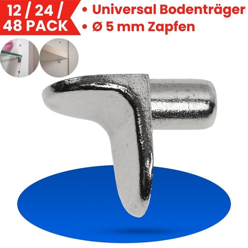 Regalbodenträger ø5mm form - Ø5mm, l-form